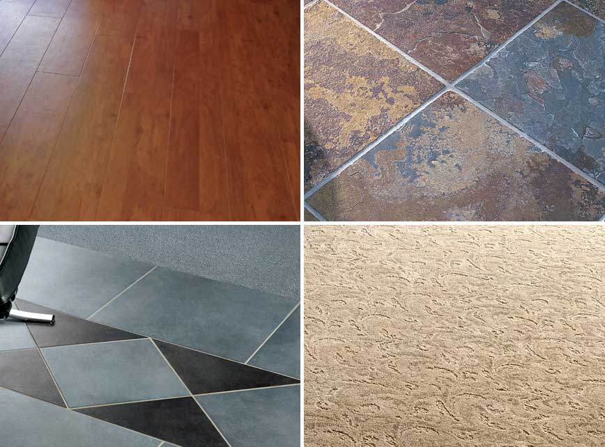 Hardwood, Carpet, Tile are just a few of the flooring options Legacy brings to the job.